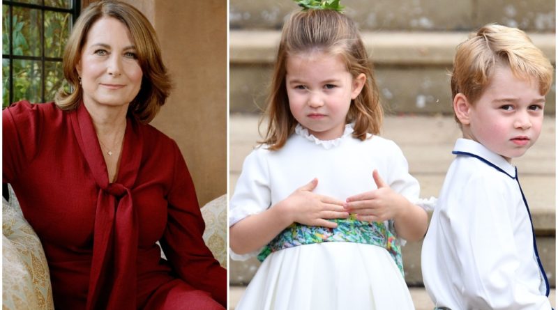George And Charlotte Have Adorable Christmas Tradition With Grandma Carole