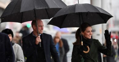 Prince William and Kate Middleton in Blackpoo