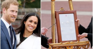 How Harry And Meghan Broke A New Tradition With Royal Baby Easel