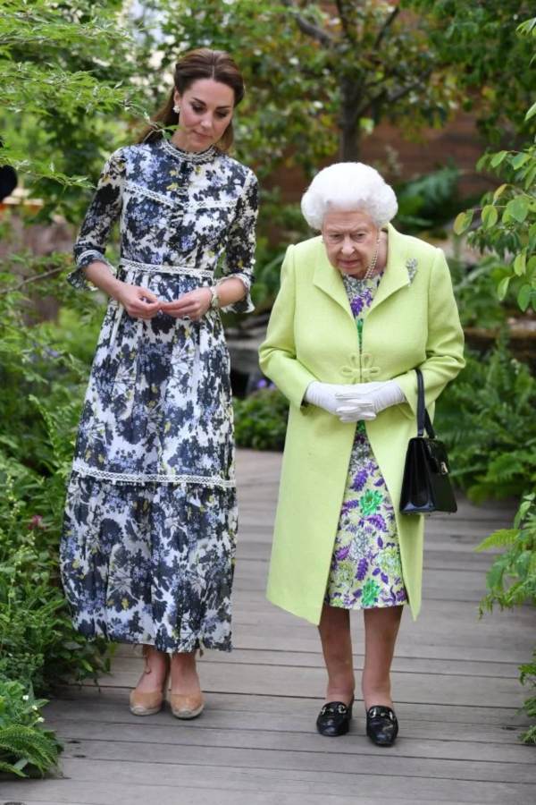 Kate Got Tons Of Support From William, The Queen And The Rest Of The Royals At Chelsea Flower Show