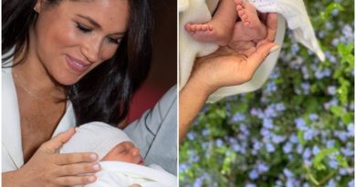 Meghan Shares Photo Of Archie With Tribute To Princess Diana