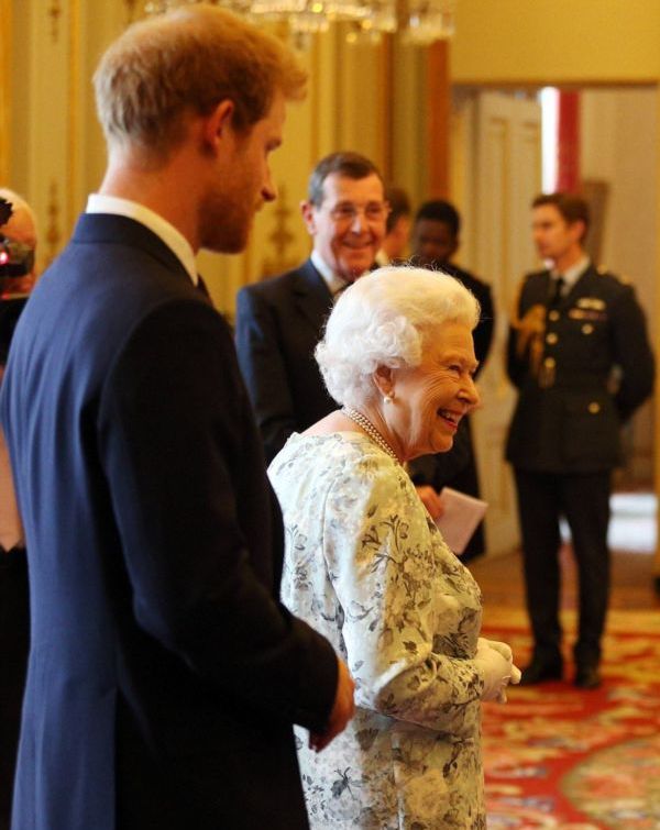 Prince Harry and Queen