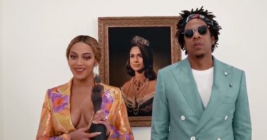 beyonce and jay z and images of meghan markle painting 2