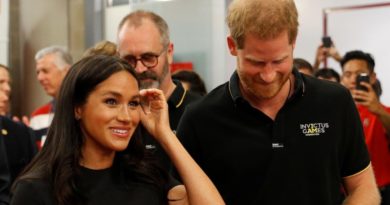 Meghan Joined Harry To Attend Major League Baseball Event