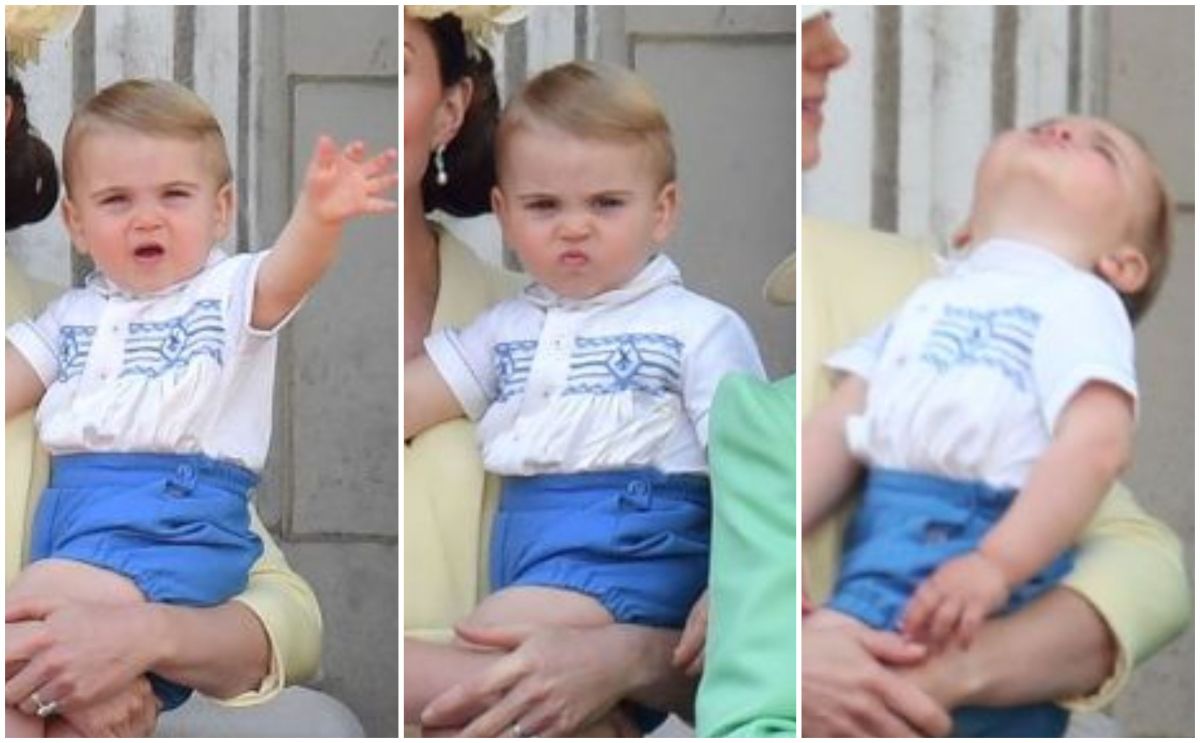 Prince Louis Melted Hearts As He Debuted His Royal Wave