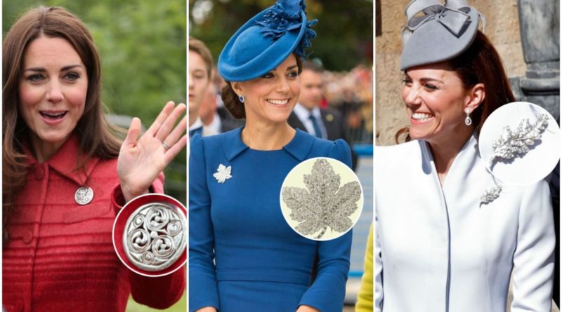 The Meanings Behind Each Of Kate Middleton's Brooches