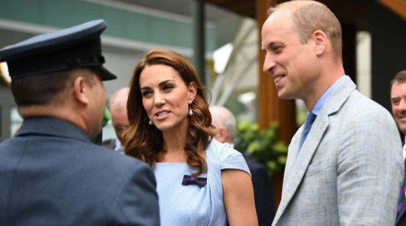 Kate And William Arrive At Wimbledon To Watch Men’s Final