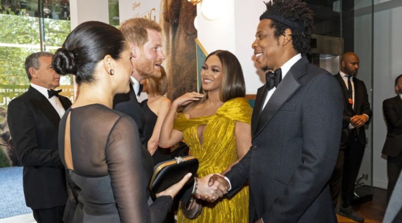 Meghan And Harry Talk About Archie With Beyoncé And Jay-Z At Lion King Premiere