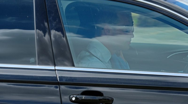 William And Kate Spotted Arriving For Archie’s Christening