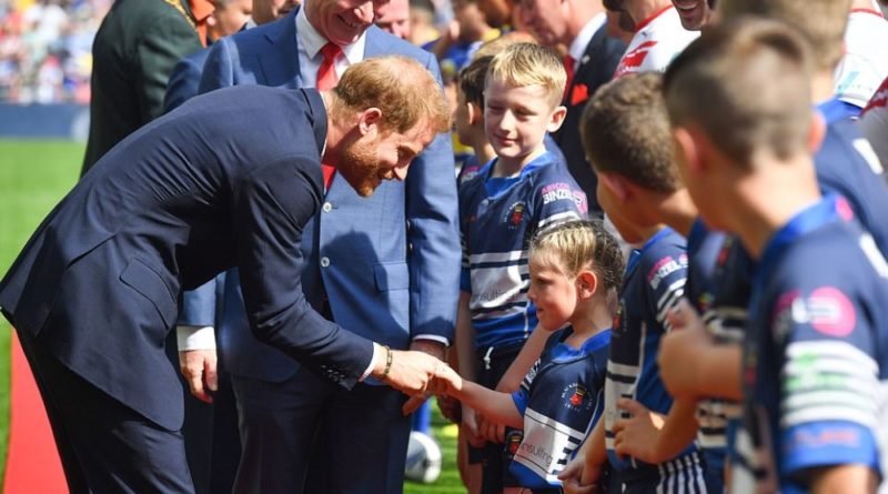 Prince Harry Attended Rugby League Challenge Cup Final At Wembley