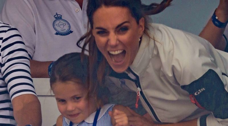 Princess Charlotte Stick Her Tongue Out At King’s Cup