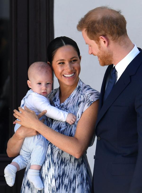 Baby Archie Makes His First Official Appearance On Royal Tour Of Africa