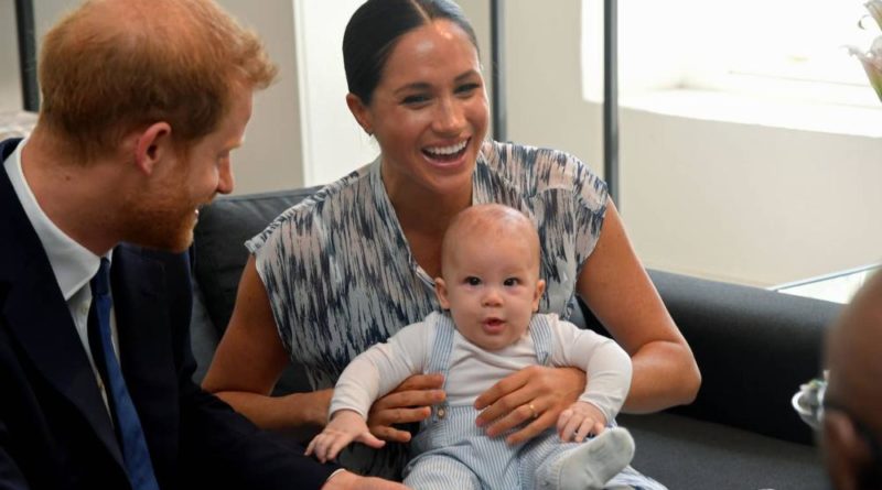 Baby Archie Makes His First Official Appearance On Royal Tour Of Africa