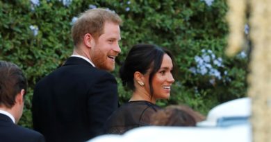 Harry And Meghan Step Out In Rome To Attend Misha Nonno’s Wedding
