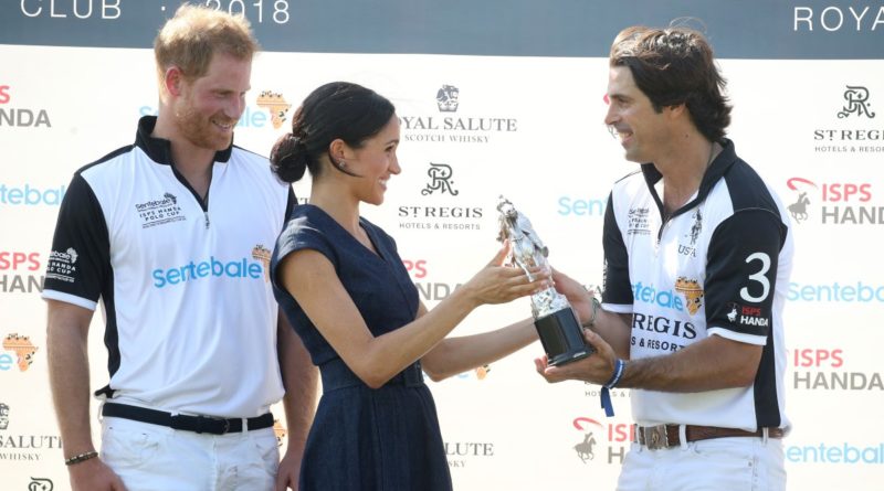 Harry, Meghan and Nacho Figueras