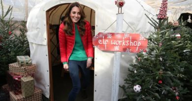Kate Joined Children On Festive Day Out At Christmas Tree Farm
