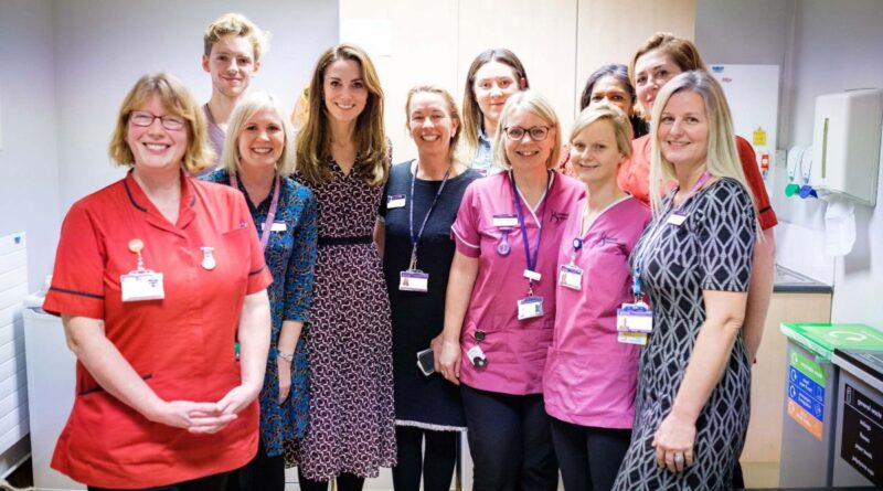 Kate Middleton's secret visit to Kingston Maternity Unit 5