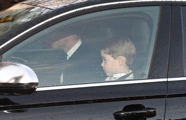 Prince-George-arrives-at-Queens-Christmas-lunch