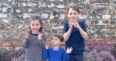 George, Charlotte And Louis Clap For NHS Workers In New Video