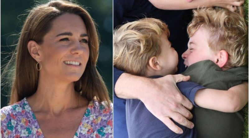 Duchess of Cambridge visits the Nook children hospice garden