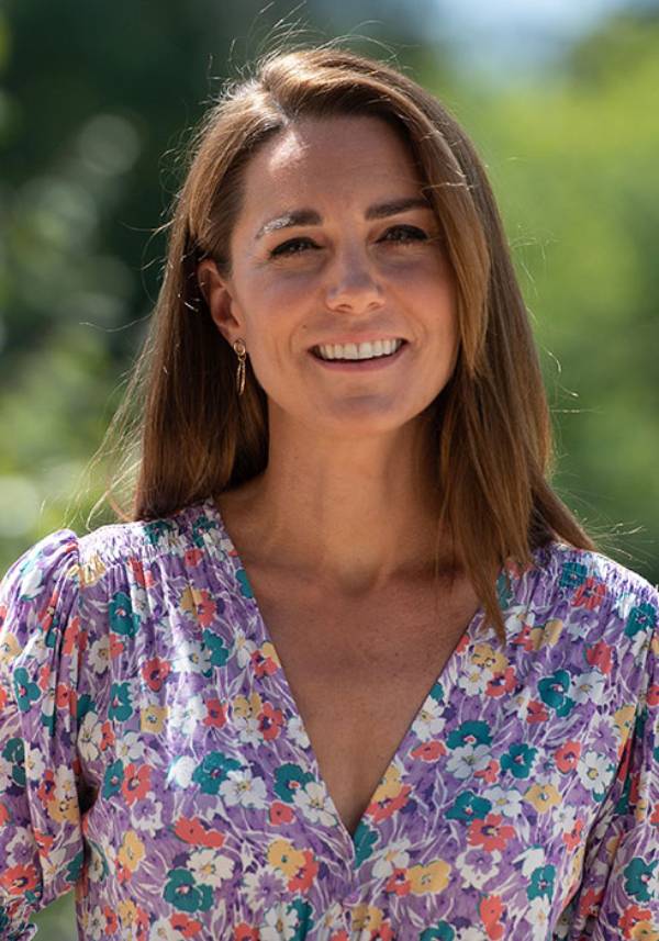 Duchess of Cambridge visits the Nook children hospice garden 