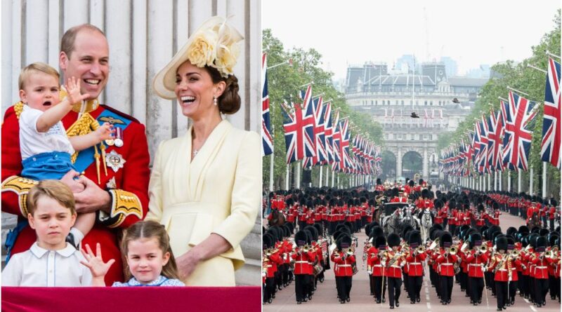 How William, Kate And The Kids Will Watch The Trooping The Colour Celebrations