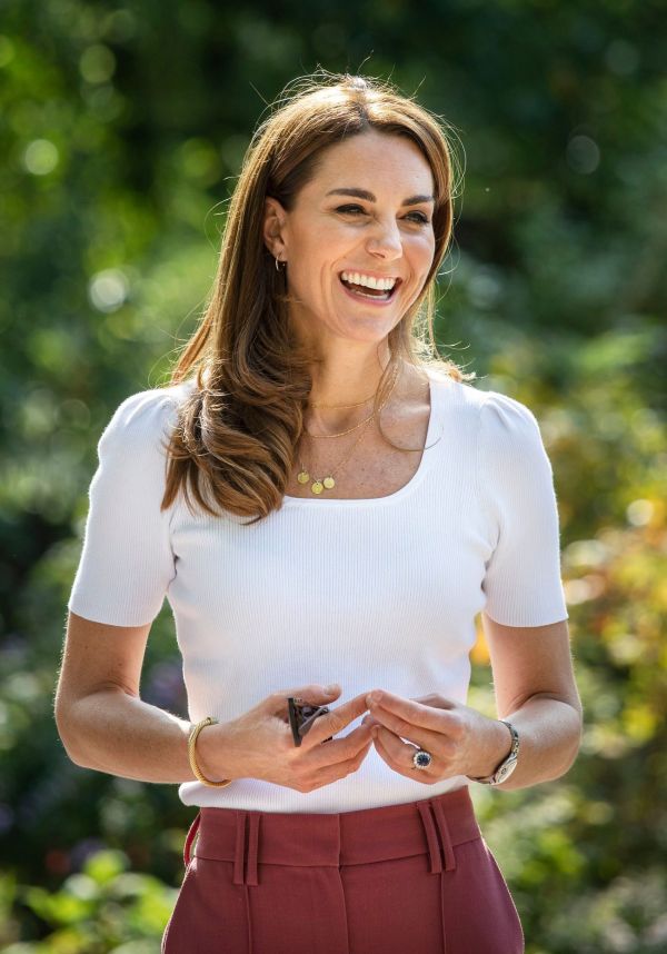 Kate Middleton, Duchess of Cambridge at a park 