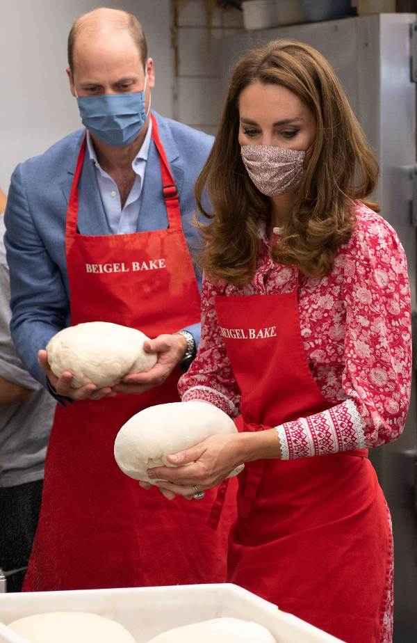Prince William and Kate Middleton bagel