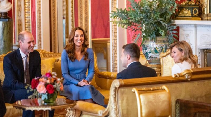 Prince William And Kate Host Ukraine’s President And First Lady At Buckingham Palace