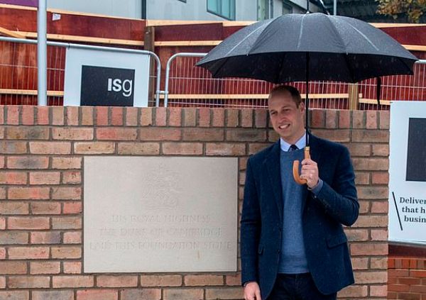 Prince William Follows In Princess Diana’s Footsteps With Royal Marsden Hospital Visit