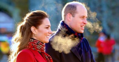 Prince William and Kate Middleton on Royal Train Tour