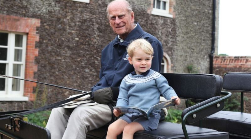 Prince William Released Unseen Photo Of Prince Philip And Prince George