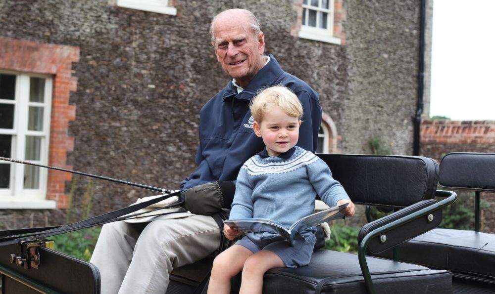 Prince William Released Unseen Photo Of Prince Philip And Prince George