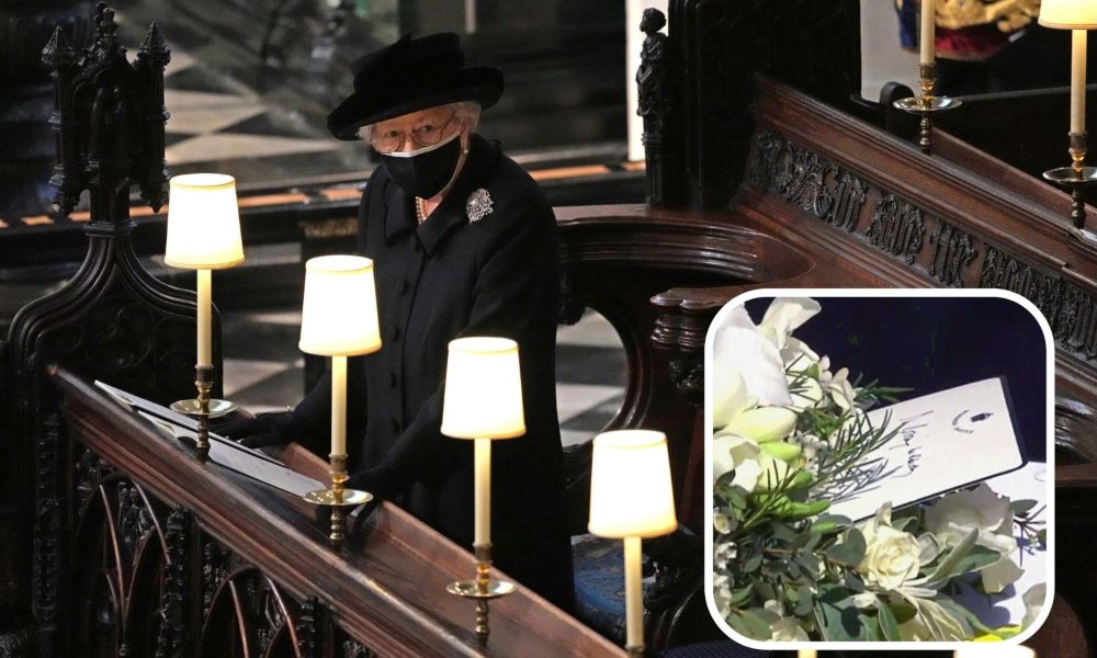 The Queen Left Heartbreaking Note For Prince Philip On His Coffin
