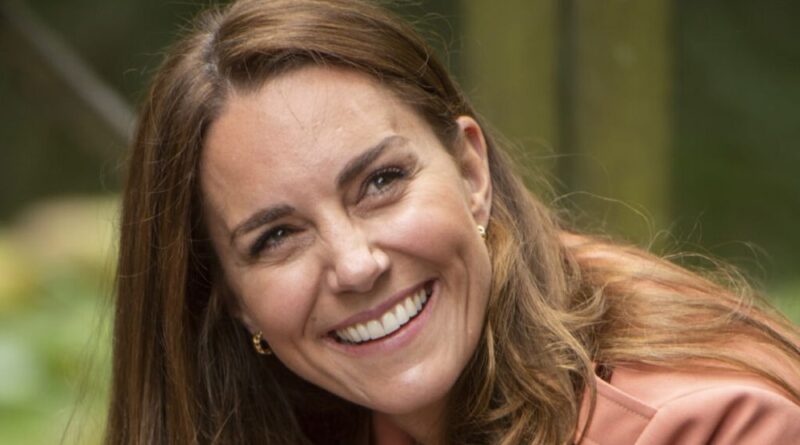 Duchess Kate was all smiles as she visited London’s Natural History Museum to learn about
