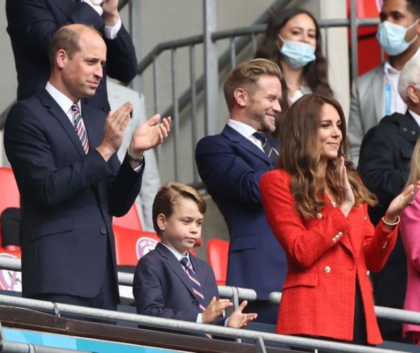 Prince George Joins Prince William And Kate For Euro Championships 2021