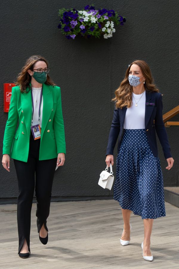 The Duchess of Cambridge was in attendance at Wimbledon 22