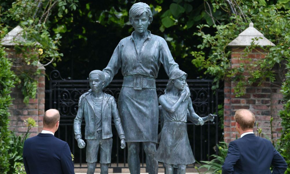 Who Are The Three Children Featured In Princess Diana Statue