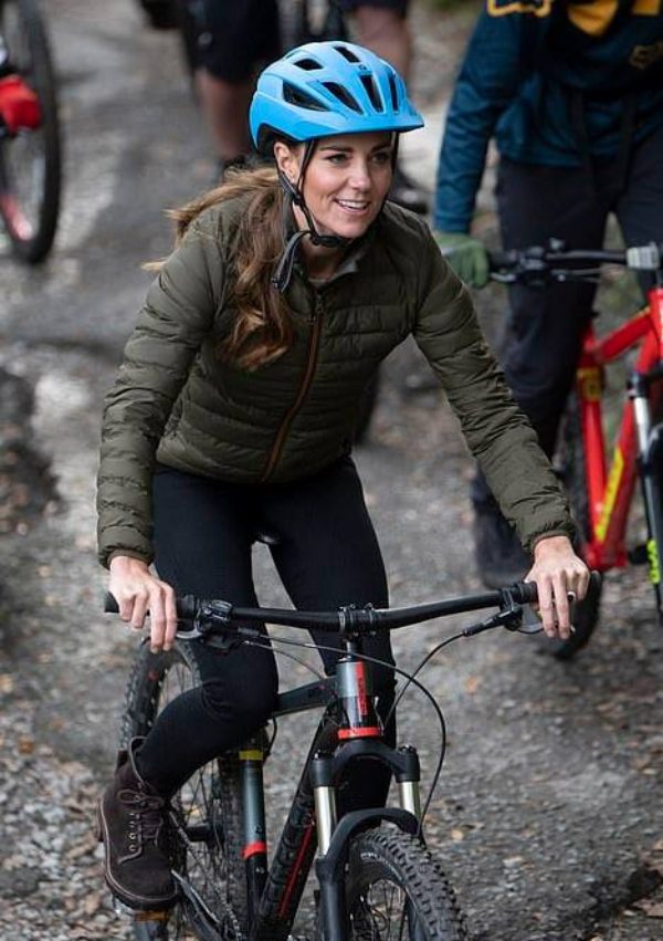 Duchess Kate Goes Abseiling And Mountain Biking During Cumbria Trip