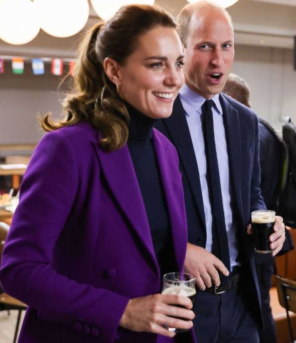 Prince William and Kate Middleton in North Ireland