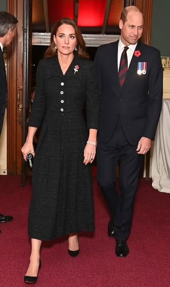 Prince William And Kate Join The Royal Family For Festival Of Remembrance