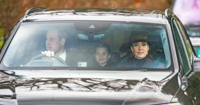 George, Charlotte And Louis Attended Christmas Day Church Service