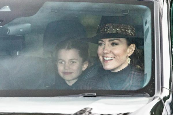 George, Charlotte And Louis Attended Christmas Day Church Service