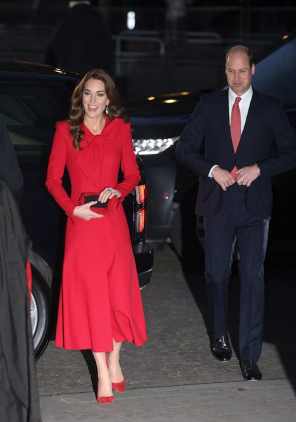 Prince William And Kate Arrive At “Together At Christmas” Carol Service