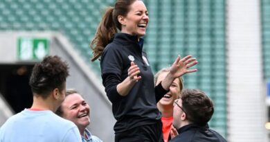 Kate Middleton Attends First Engagement As Rugby Patron After Taking Over The Role From Harry