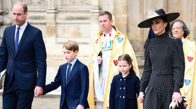 PRINCE GEORGE AND PRINCESS CHARLOTTE JOIN THEIR PARENTS FOR PRINCE PHILIP’S MEMORIAL SERVICE