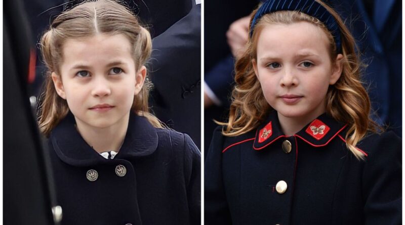 The Sweet Moment Between Princess Charlotte And Mia Tindall You Missed
