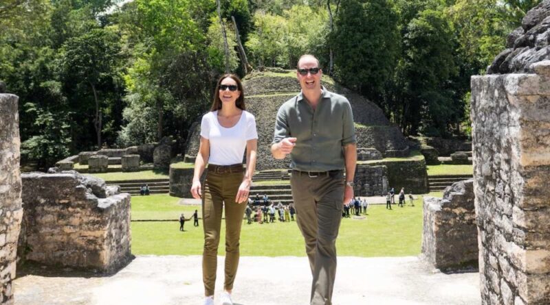 Prince William And Kate Visit Ancient Mayan Ruins In Belize