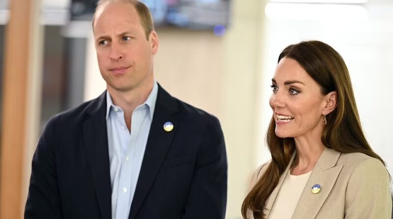 Prince William And Kate Step Out To Learn About The Ukraine Relief Effort