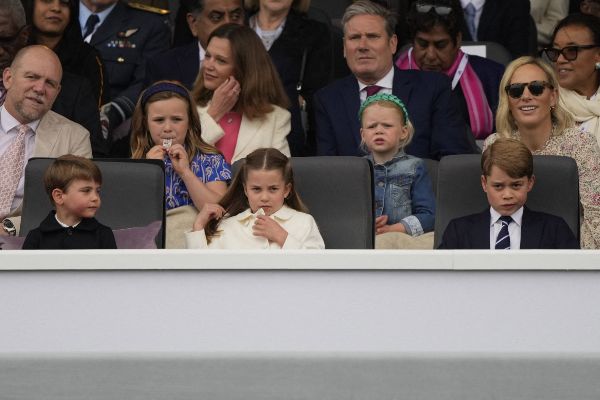 Prince George, Princess Charlotte and Prince Louis